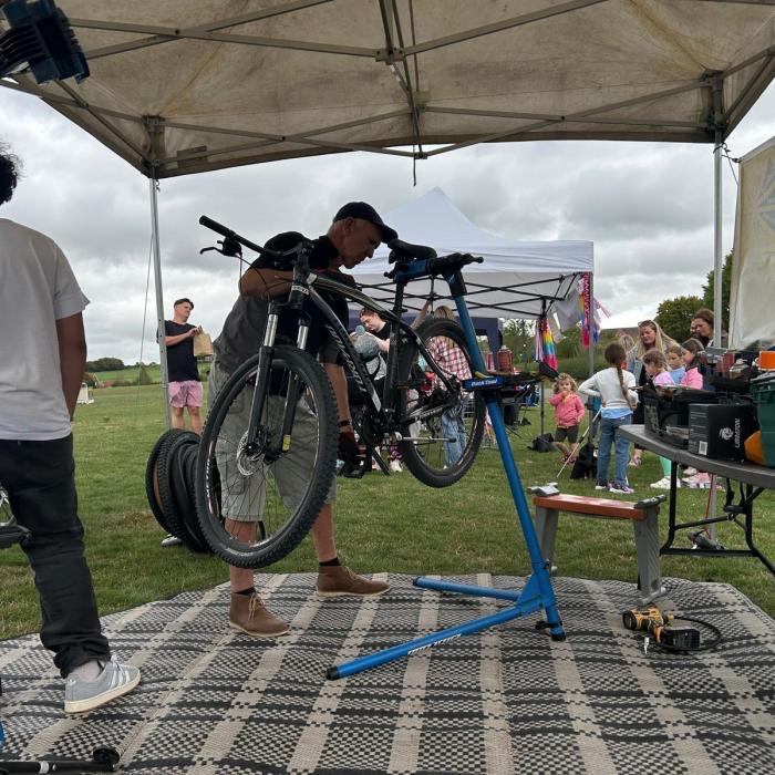 Free bike repairs